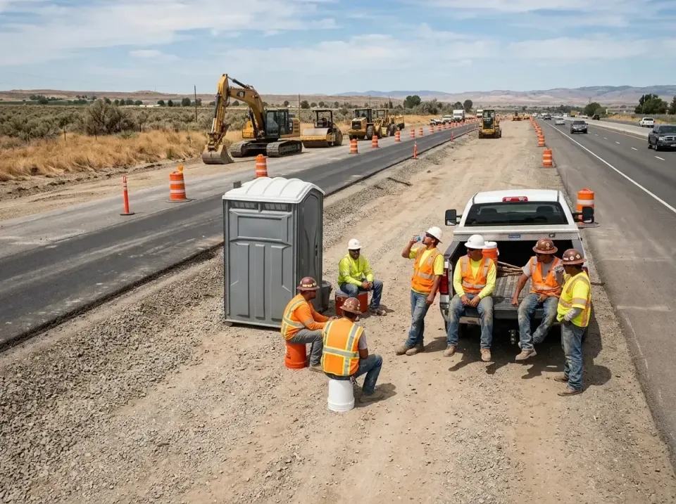 highway-road-construction-crew-007 — frequently asked questions, Porta Potty and Restroom Rentals in North Terre Haute, IN